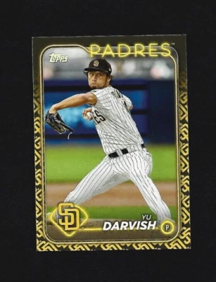 2024 Topps Series 2 Yu Darvish Team Logo Color Variation #627 San Diego Padres - Image 1 of 2