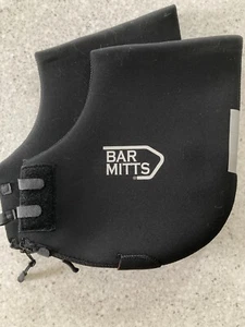Bar Mitts Mountain Mitts Pair | Neoprene Bicycle Handlebar Mittens M300BLK S/M - Picture 1 of 7