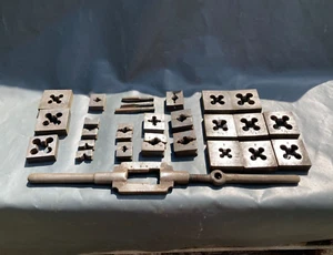 Gewindeschneider Schneideisen Gewinde Oldtimer 1/2 5/8 3/4 7/8 Zoll [3881-8] - Picture 1 of 14