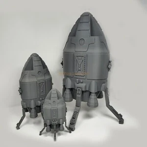 Space 1999 Ultra Probe Command Module - 3D Printed, Scaled 1/48 1/96 Collectible - Bild 1 von 22