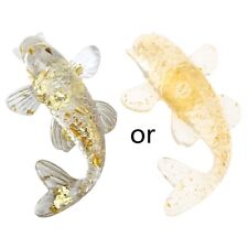 Natural Crystal Fish Mini Figurines Desktop Statue for Home Office Decorations