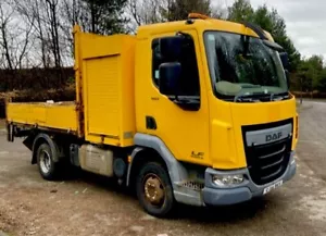 2014 DAF LF 45 7.5 TON EURO 6 TIPPER MOT 6/2025 78653 KM Super Low kilometres - Picture 1 of 18