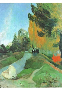 Postkarte / Postcard Art - Paul Gauguin: Die Alyscamps - Picture 1 of 1