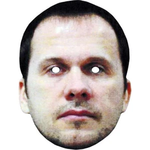 Alexander Petrov Spion Promi Karte Gesichtsmaske - Ready To Wear - Kostüm - Bild 1 von 2