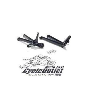 2024 11-24 SUZUKI GSXR600 GSXR750 OEM JUEGO DE CLAVIJAS DE PASAJERO TRASERO PAR - Imagen 1 de 16