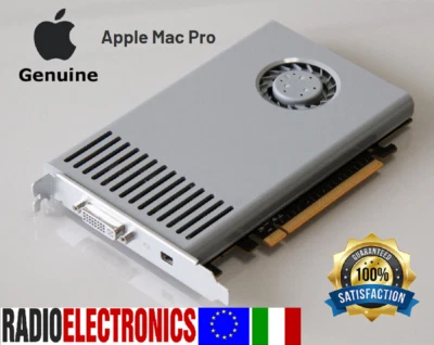 APPLE MAC PRO Nvidia GeForce GT120 512MB GRAPHICS CARD PCIe 3.1 , 4,1   5,1 - Immagine 1 di 4