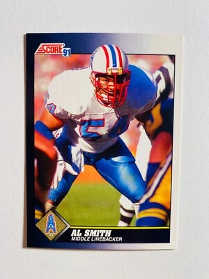 1991 SCORE #490 AL SMITH NM-MT NFL FOOTBALL CARD - Image 1 of 2