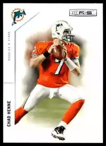 2011 Panini Rookies & Stars CHAD HENNE #79 MIAMI DOLPHINS 🏈 - Bild 1 von 2