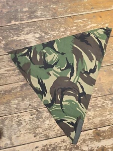 Dutch Army Neck Cover / Scarf By HASSING B.V. - Woodland DPM Camo - Grade 1 - Picture 1 of 10