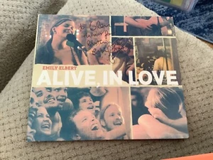 Signed Emily Elbert Alive, In Love CD Cover No CD - Picture 1 of 2