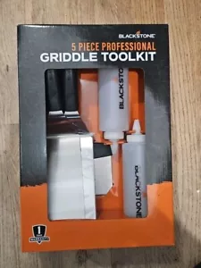 Blackstone 5 Piece Professional Griddle Tool Kit Set Spatula Scraper Bottles New - Picture 1 of 15