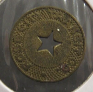 1958 Rose City Transit Co. Portland, OR Transit Bus Token - Oregon Ore. - Picture 1 of 2