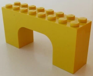 LEGO - Bogen / Arch 2 x 8 x 3, gelb # 4743 - Bild 1 von 1