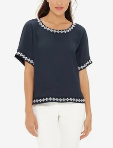 The Limited Embroidered Woven Front Top, size S, NWT - Picture 1 of 2