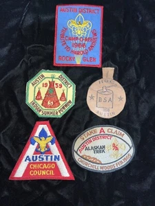 Konvolut Chicago Area Austin District BSA Aufnäher - Bild 1 von 1