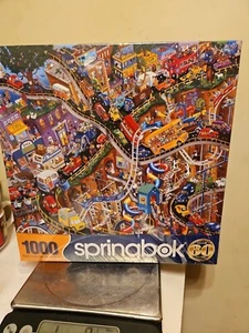 GETTING AWAY 1000 PIECE JIGSAW PUZZLE by SPRINGBOK ~ NEW & SEALED - Picture 1 of 2