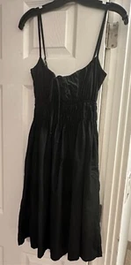 Ciao Lucia Gabriela Dress Black Cotton XS - Picture 1 of 6