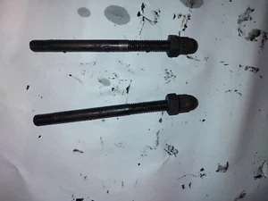 Unstyled B Rocker Arm Studs With Nuts And Acorn Nuts - Picture 1 of 1