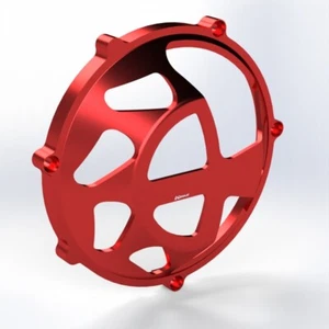 Ducati carter frizione "Race" rosso NUOVO - clutch cover red NEW - Picture 1 of 1