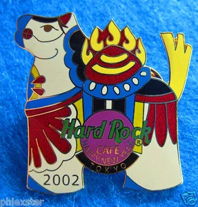 TOKYO JAPANESE NEW YEAR 2002 WHITE TOY DECORATIVE HORSE Hard Rock Cafe PIN LE - Imagen 1 de 1