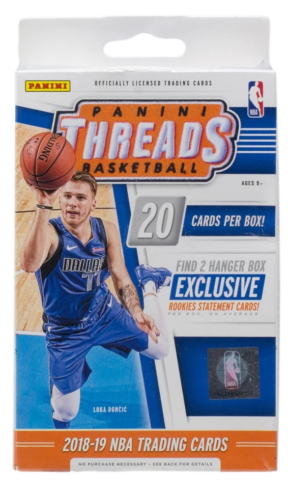 SEALED 2018/19 Panini Threads NBA Basketball Trading Card Hanger Box - Image 1 of 1