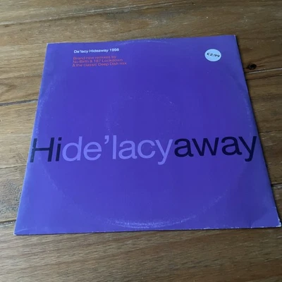 De'Lacy - Hideaway 1998 - Used Vinyl Record 12 - U4593z - Image 1 of 2