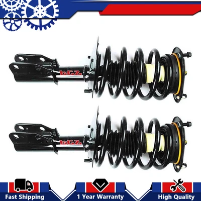 Juego completo de 2 piezas de muelles helicoidales y puntal delantero para Cadillac DeVille FCS 2000-2005 Foto 1 de 4