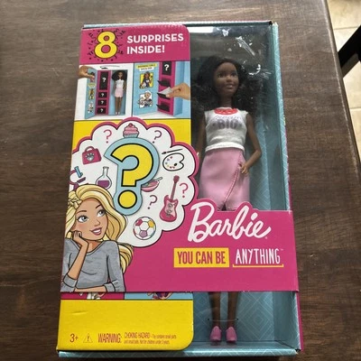 Barbie Careers Surprise Closet Doll & Accessories African American Mattel NEW! - Image 1 of 4