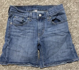 Pantalones cortos para mujer Levi’s de longitud media azul Jean Deim talla 25 x 5 - Imagen 1 de 2