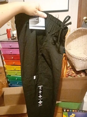 Pantalones Médicos Scrubstars Negros Foto 1 de 2