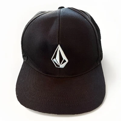 Volcom Canvas Embroidered Logo Snapback Trucker Hat "True to This" - Image 1 of 4