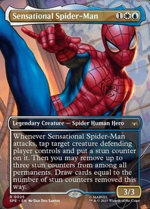 Sensational Spider-Man (Borderless) Marvel's Spider-Man: Eternal-Legal NM MTG No - Bild 1 von 1