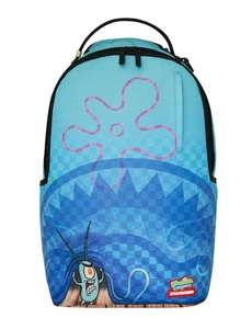 Mochila Sprayground Bob Esponja Plancton🔥Nueva Bolsa Negra Grande Bolso Escolar - Imagen 1 de 10