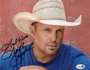 Foto firmada con autógrafo de Garth Brooks 8x10 cantante de country JSA - Imagen 1 de 2