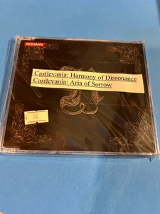 Castlevania GAME Soundtrack CD OST HARMONY OF DISSONANCE ARIA OF SORROW - Picture 1 of 2