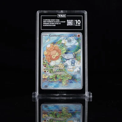 Pokémon Castform Sunny Form 194/191 Surging Sparks IR TAG GEM MINT 10 - Image 1 of 2
