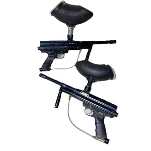 Inferno Black Paintball Rare Arrow Precision Untested For Parts Lot Of 2 - Picture 1 of 4