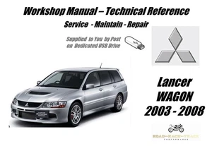 Mitsubishi Lancer Wagon Werkstatt Service Handbuch USB 2003 - 2008 - Bild 1 von 11