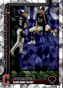 2025 Topps #26 ¡Entrante! Lámina de diamante Slam-Dunk Talent - Imagen 1 de 2