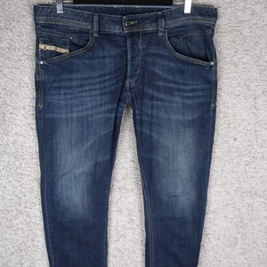 DIESEL BELTHER 0814W_STRETCH HOMBRE JEANS W33 L32 SLIM CÓNICO AZUL 814W DENIM - Imagen 1 de 10