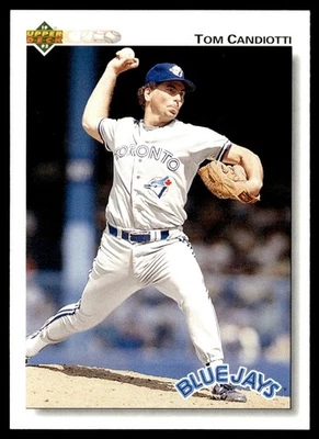 1992 Upper Deck Tom Candiotti Toronto Blue Jays #447 - Image 1 of 2