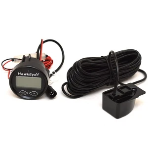 Hawkeye Boat Depth Sounder w/ Transducer DT2B | 2 Inch 200 kHz - Picture 1 of 6