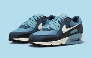 Nike Air Max 90 PRM ‘Aegean Storm’ Men’s Size US 10.5 Casual Sneakers New✅ - Picture 1 of 7
