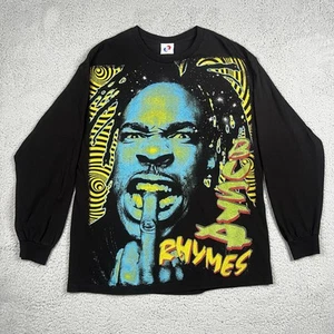 Backstock Co Busta Rhymes Flipmode Squad Shirt Uomo XL AOP Rap Tee Moderna - Foto 1 di 10