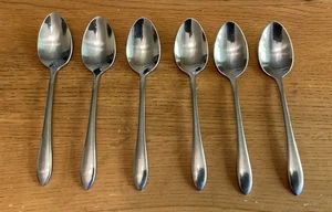 Dansk Altissimo 18/10 Edelstahl 6 Teelöffel 6-1/8" glänzend Besteck Vietnam - Bild 1 von 6