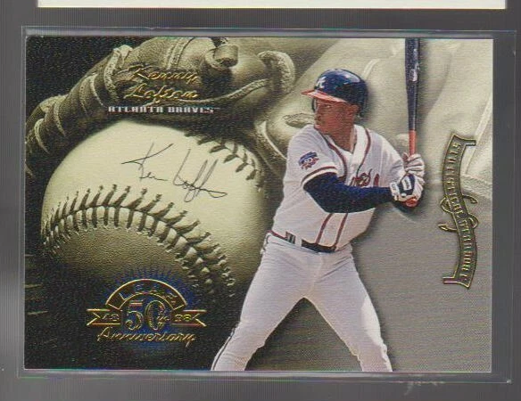 1998 LEAF STATISTICAL STANDOUTS #20 OF 24 KENNY LOFTON BRAVES SP #/2500 PR/2250 - Image 1 of 1