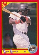 1990 Score #255 Tony Gwynn San Diego Padres HOF