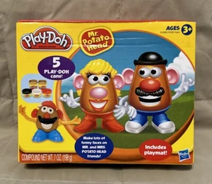 NEW NIB Play-Doh Mr & Mrs Potato Head Friends w/ 5 Cans  & Playmat - Ages 3+ - Picture 1 of 9