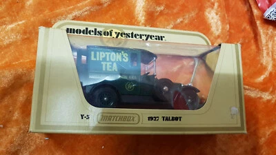 MM - Matchbox Models of Yesteryear Y-5 Talbot (1927) Liptons Tea OVP - Bild 1 von 2