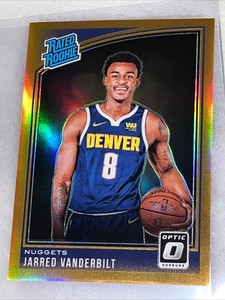 2018-19 Optic Jarred Vanderbilt Orange Prizm #145/199 Rated Rookie
